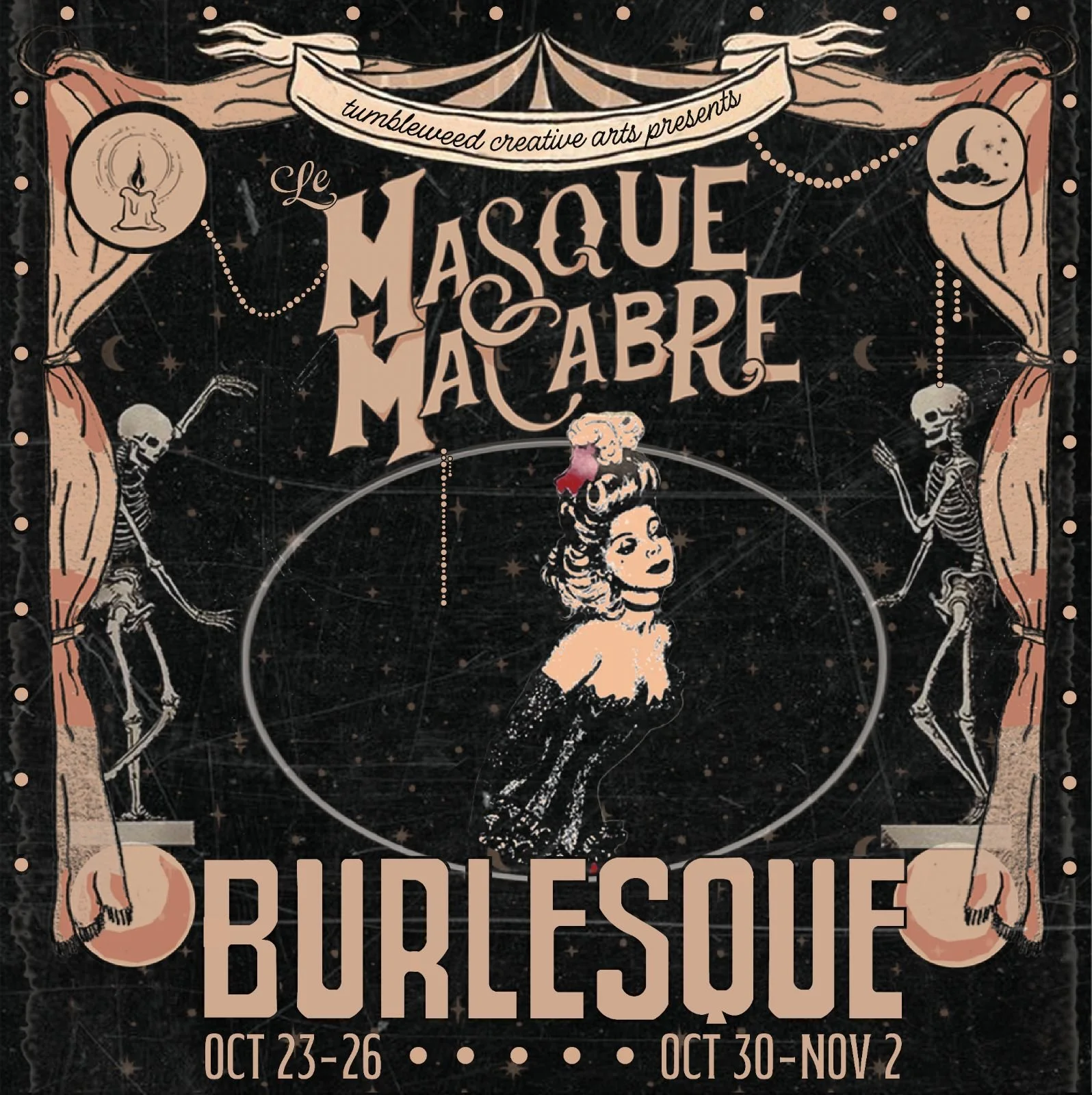 Le Masque Macabre | Burlesque — Tumbleweed Creative Arts